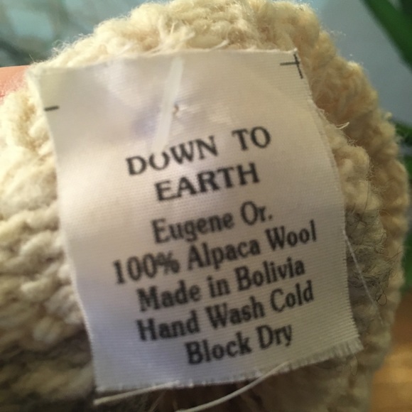 Alpaca Wool Beret style hat - Picture 3 of 5